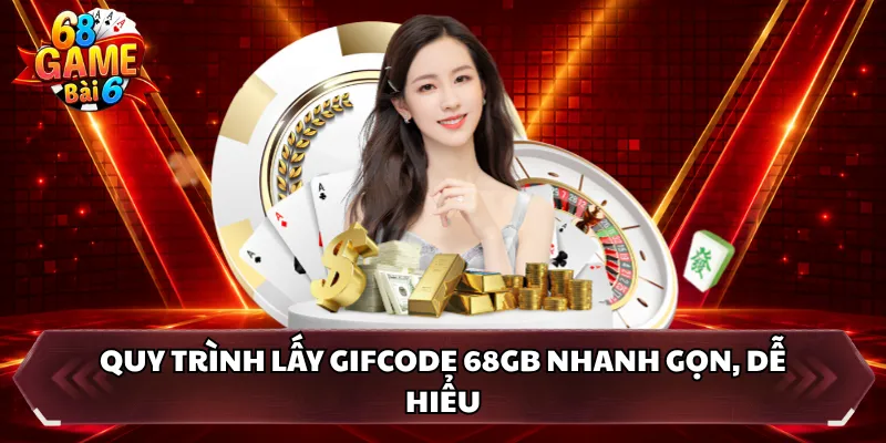Quy trình lấy Gifcode 68GB nhanh gọn, dễ hiểu